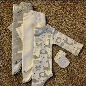 Partial Layette, 4-pc, 0–3 Months